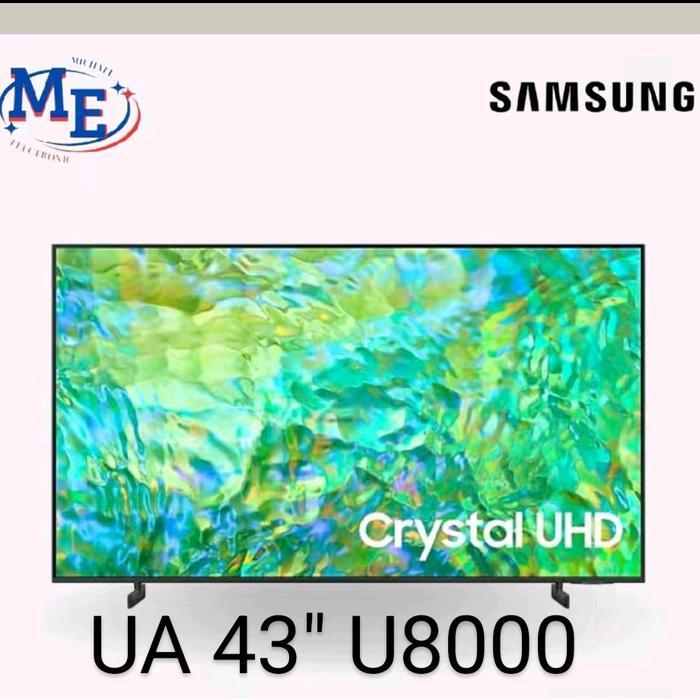Samsung Crystal UHD 4K Smart TV 43 inch - 43U8000