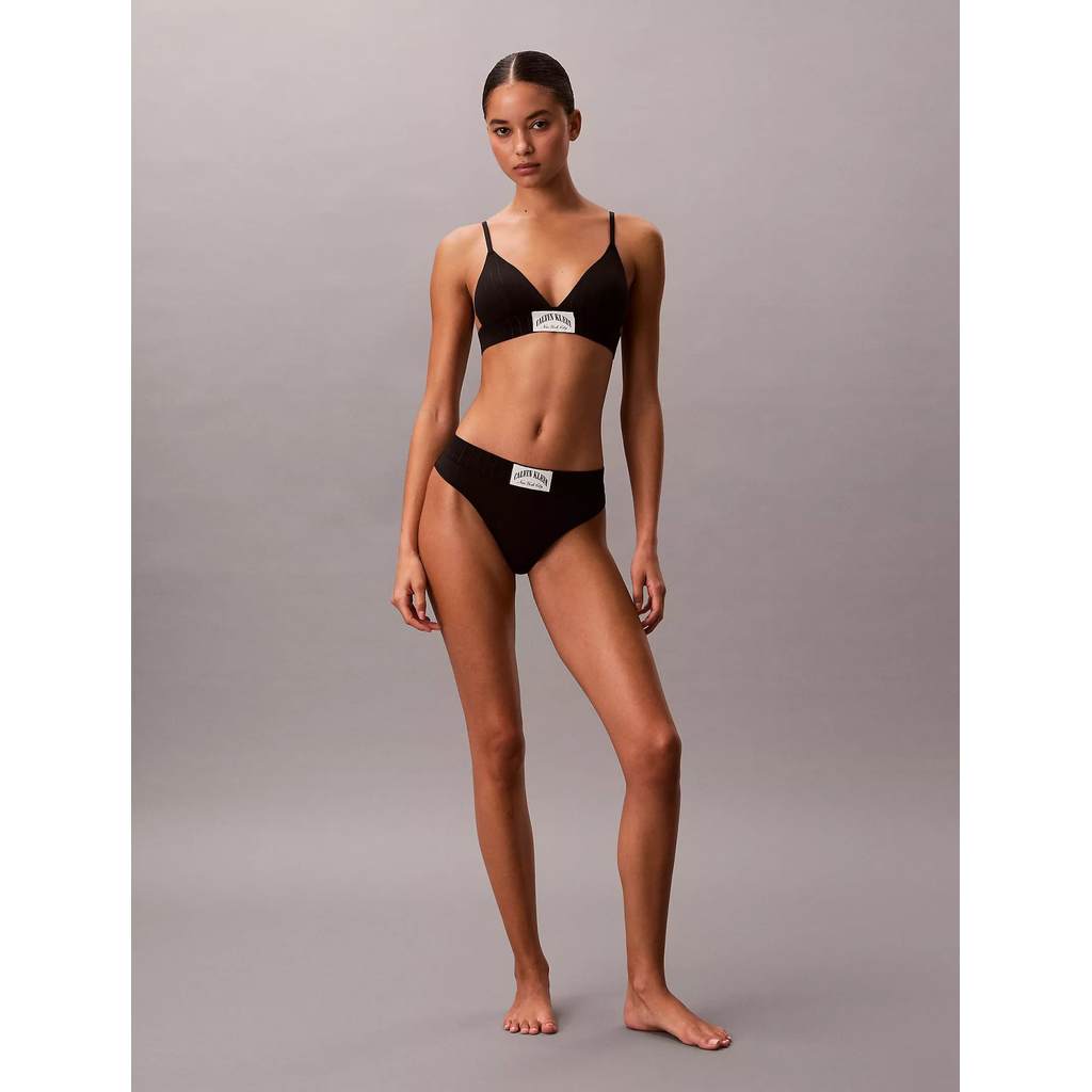 Calvin Klein Underwear - Lightly Lined Triangle Bralette - Heritage Classic Cotton Stretch