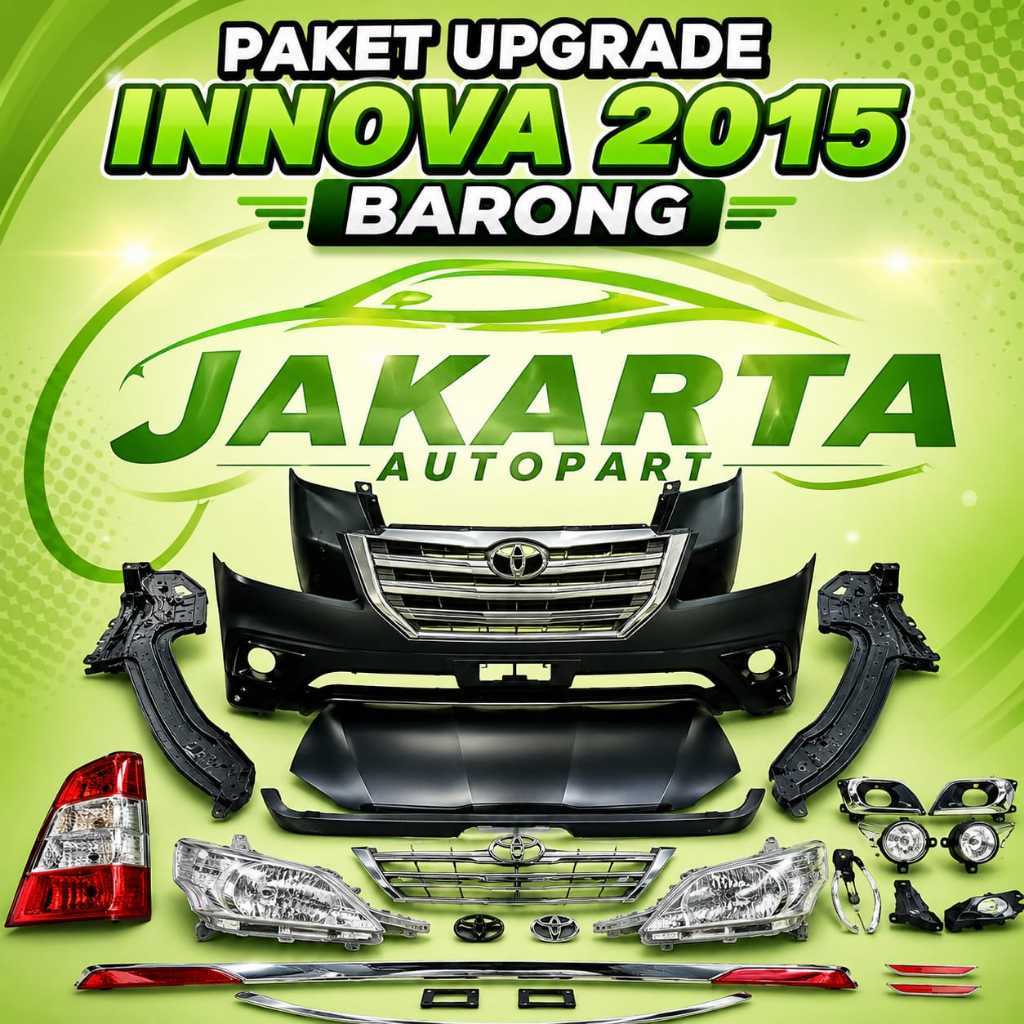 Paket Upgrade Innova Barong 2012-2015 Bagian Depan Super Complete New 100%