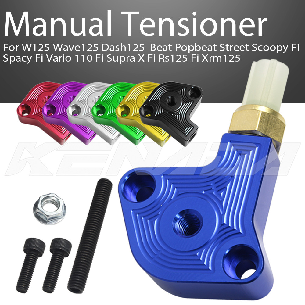 Kenada Racing Sensor Suhu Beat Manual Tensioner Stelan For Wave125 W125 Beat Pop Beat Esp Beat Stree
