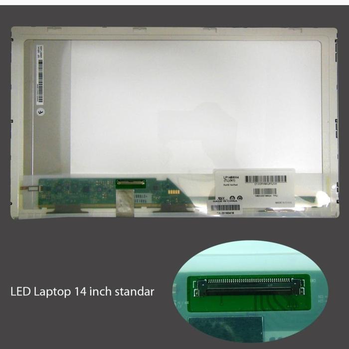 Layar LCD LED Laptop Asus A43 A43JC A43E A43J A43S A43SA K43S
