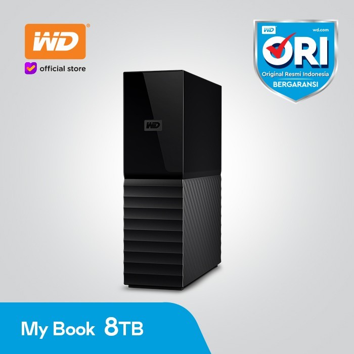 WD My Book 8TB | HD HDD Hardisk Eksternal External 3.5"