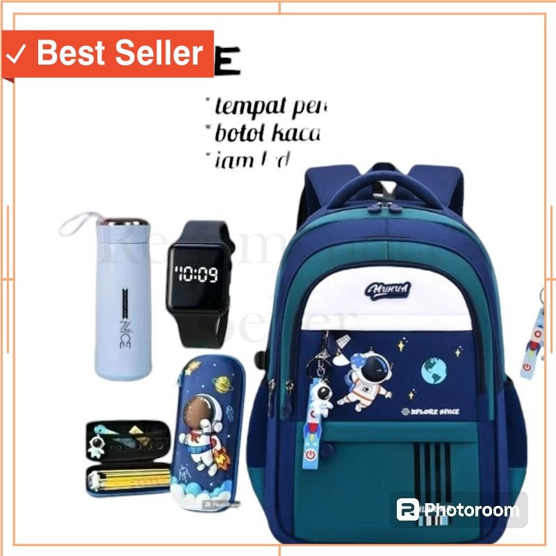 Tas Sekolah Murah Anak Awet Kuat / Tas Ransel Anak Sekolah Laki Laki SD Banyak Bonusnya