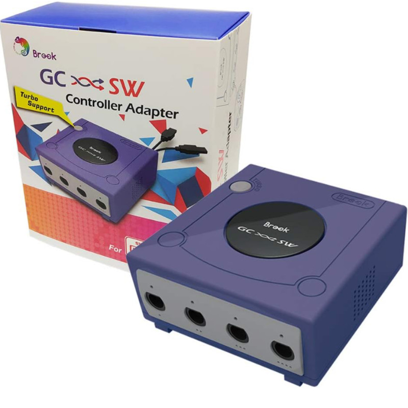 Brook Gamecube to Swit Controller Adapter - Console Gaming Adapter Gamecube Accessory