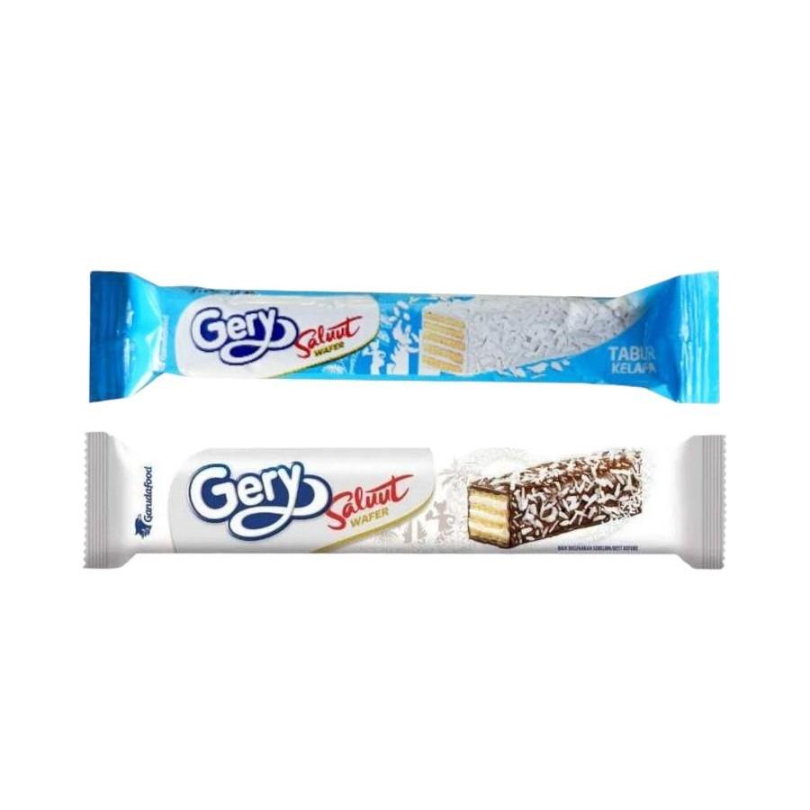 GERY SALUUT WAFER KELAPA KRIM COKLAT / KRIM KELAPA 25 GRAM
