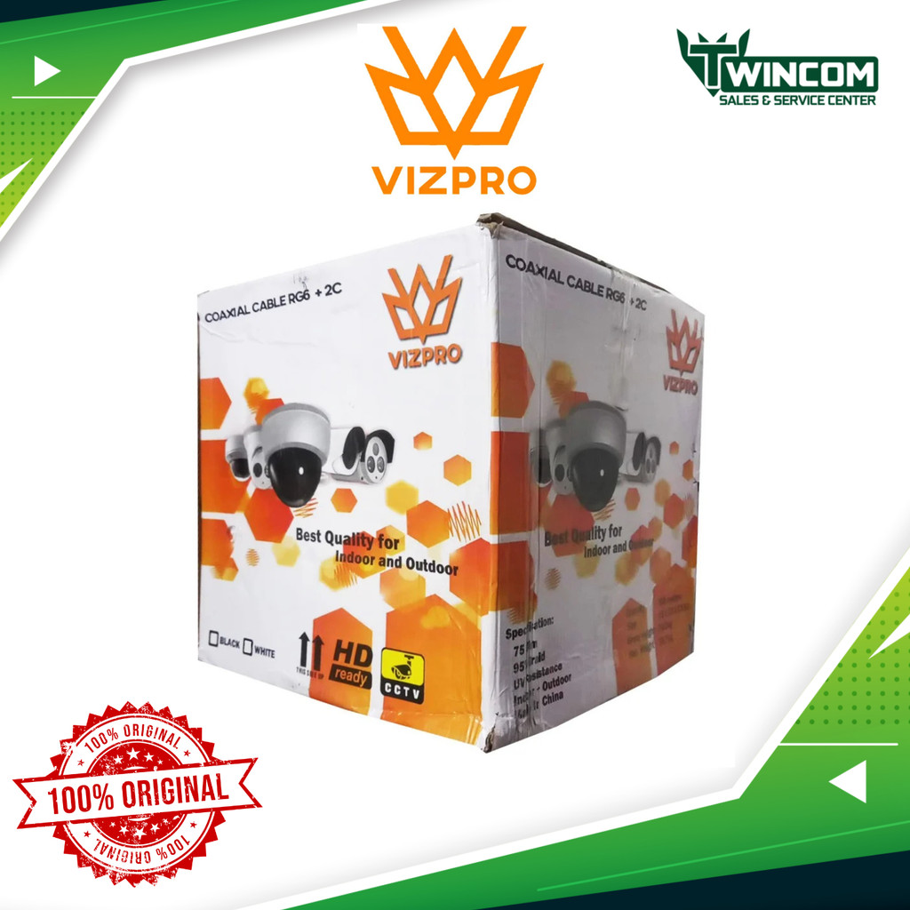 KABEL CCTV RG6 OUTDOR PLUS POWER VIZPRO
