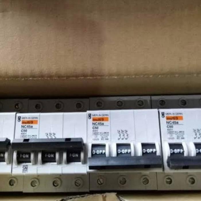 Mcb merlin gerin Nc45 3p 50a