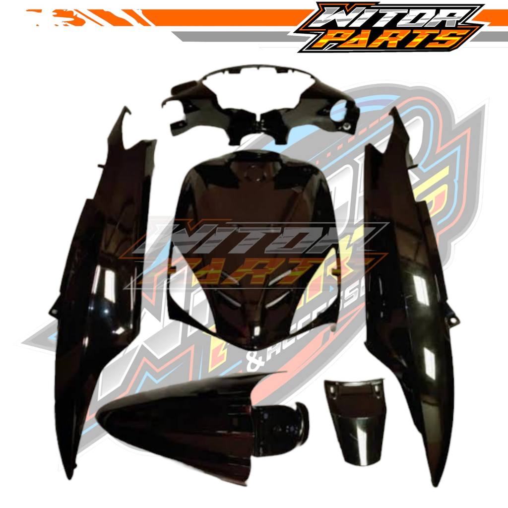 01 WITOR - Full Body Halus Yamaha Mio Sporty Mio Lama Hitam / Full Bodi Halus Yamaha Mio Sporty Mio 