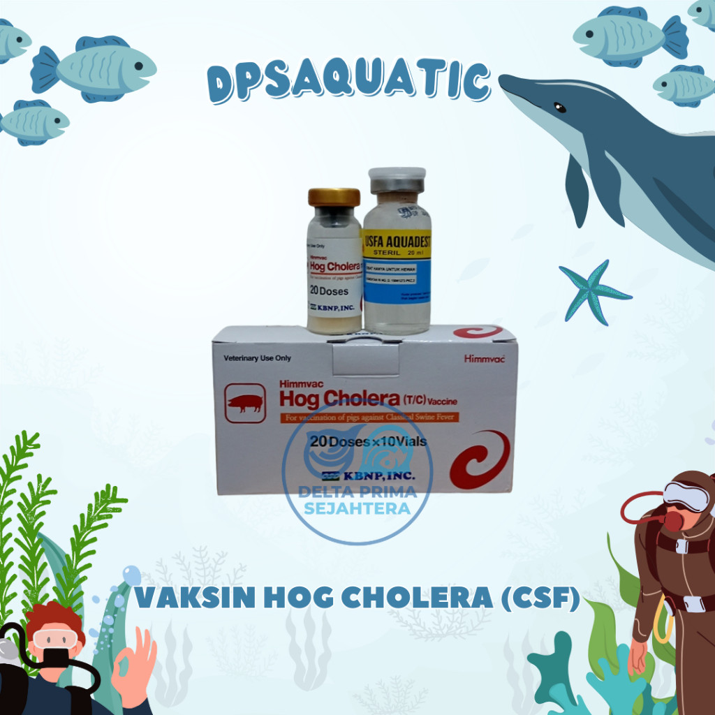 VAKSIN HOG CHOLERA (CSF) - Untuk Babi Dosis 20 Ekor.