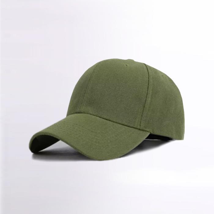 Scaythit - Topi Baseball Polos Pria Wanita Simpel Keren Baseball Cap army - Army, Allsize