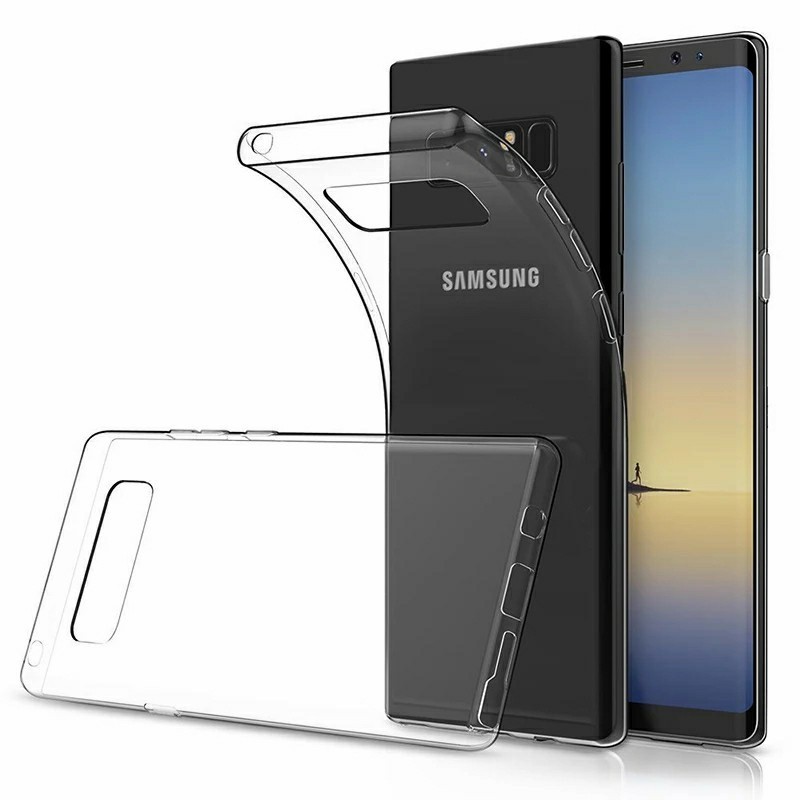 CASE SAMSUNG NOTE 8 SOFT CASE CLEAR ULTRATHIN JELLY CASE