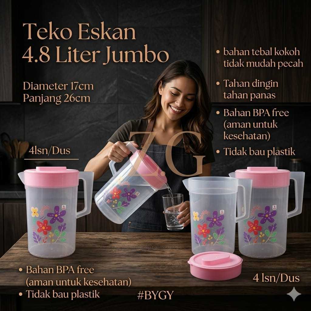 Teko Eskan 4,8 liter Bahan Premium