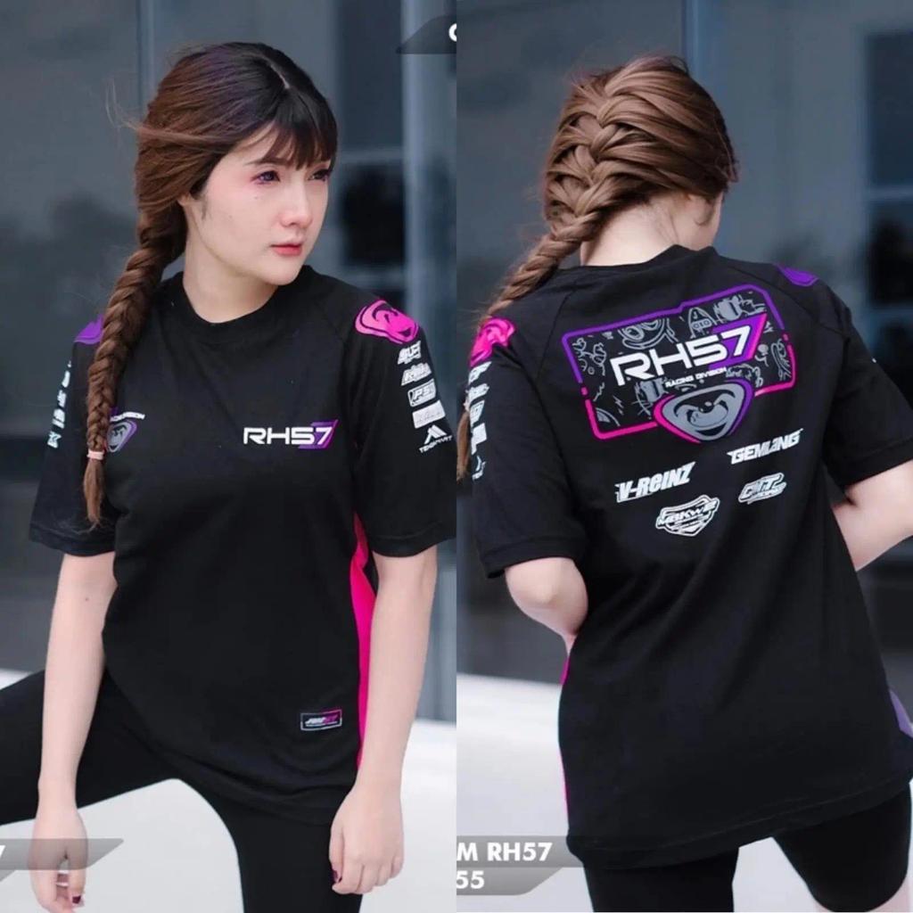 Kaos Baju Racing RH57 Sablon DTF Premium Four Season AB4