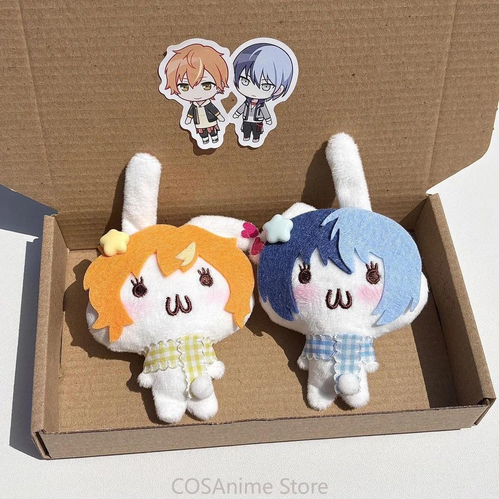 Project Sekai Aoyagi Toya Shinonome Akito Akt Anime Soft Body Puppet Plushies Figures Backpack Pent 