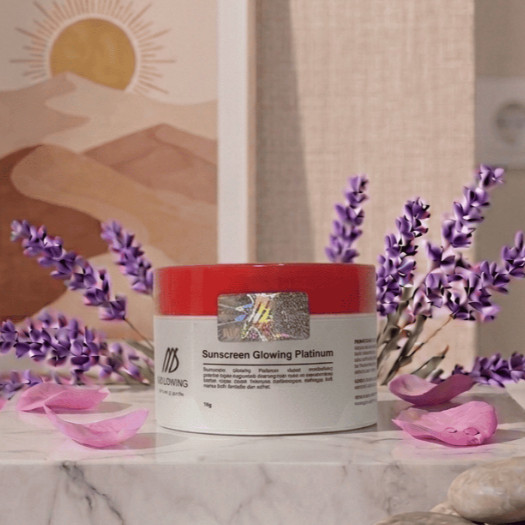 Sunscreen Glowing Platinum By MD Glowing MDGlowing Skin