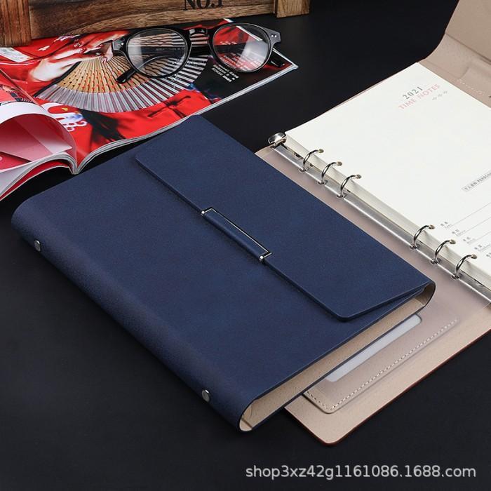 [Khusus Grosir] Buku Binder Agenda Custom Ukuran A5/ Binder A5 Custom - Non Custom, Hitam