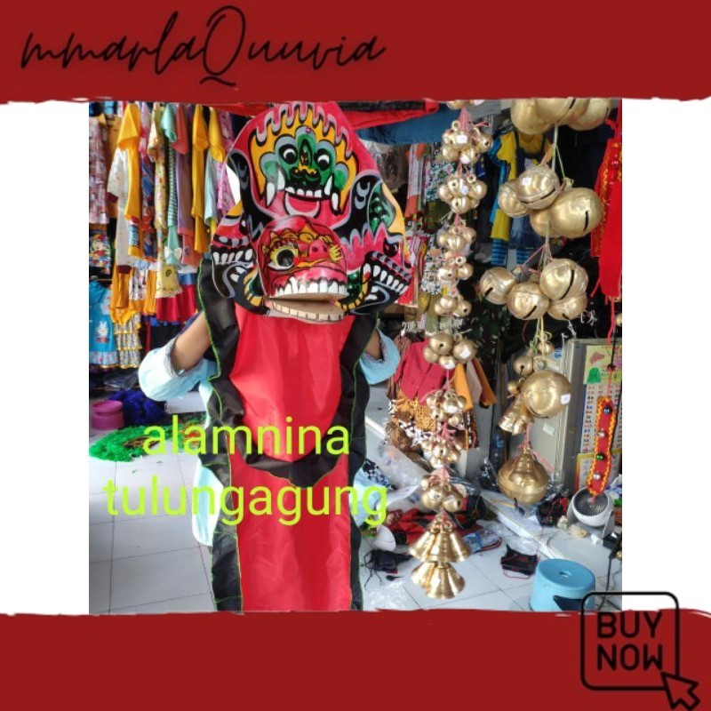 KEREN BADAYY barongan caplokan spon anak anak NEW