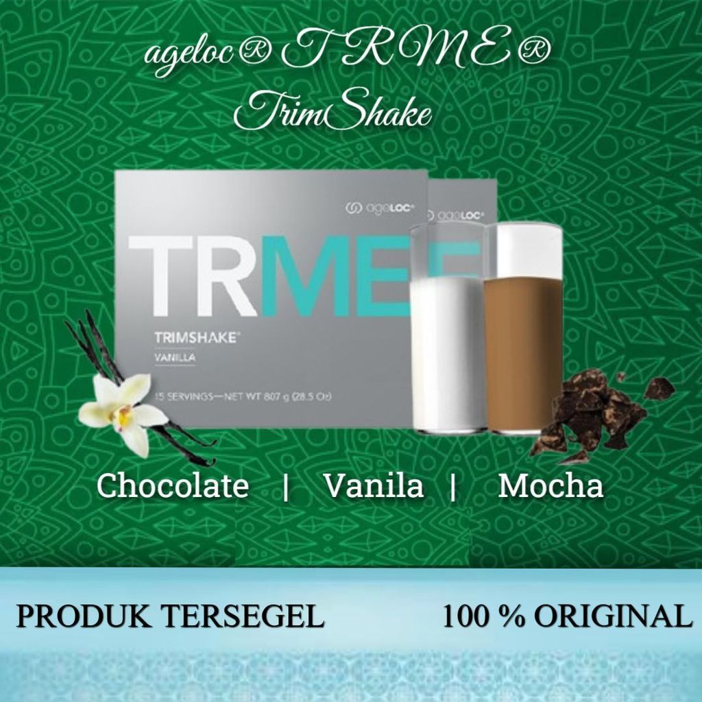 Sachet Shake Diet TRME / TrimShake - Solusi Praktis untuk yang Ingin Kurus, Ganti 1-2x Makan Sehari,