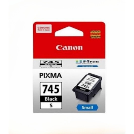 CANON CARTRIDGE PG 745s / 745 SMALL BLACK  ORIGINAL 100% 745S  HITAM PG-745S