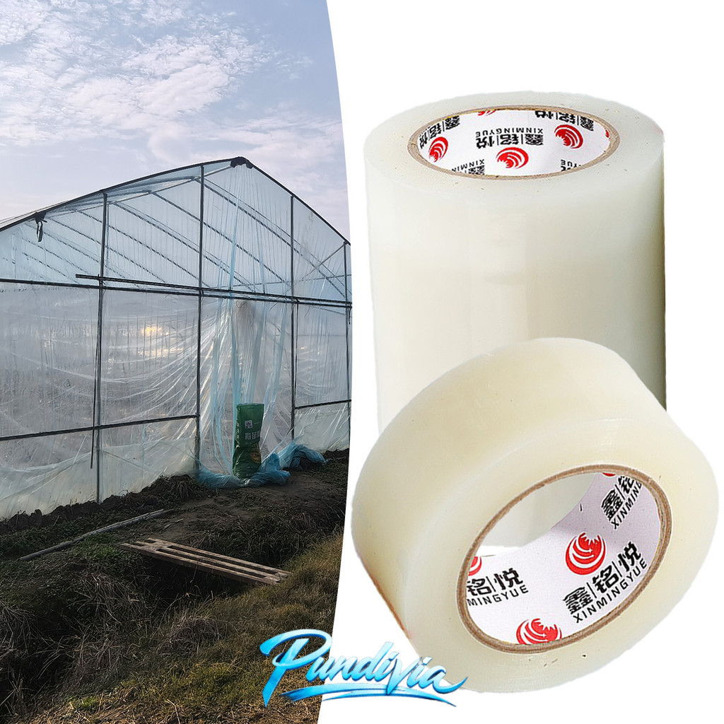 PUNDIVIA Plastik UV green house 1 roll | Lakban Plastik UV Green House | Repaire Tape for UV
