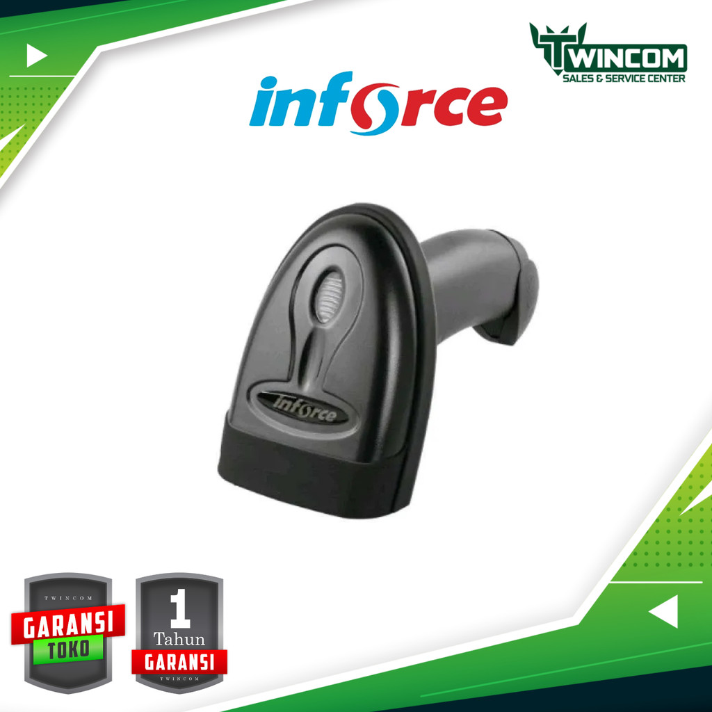 Inforce Wireless Barcode Scanner Bluetooth USB T88 E-Faktur 1D/2D