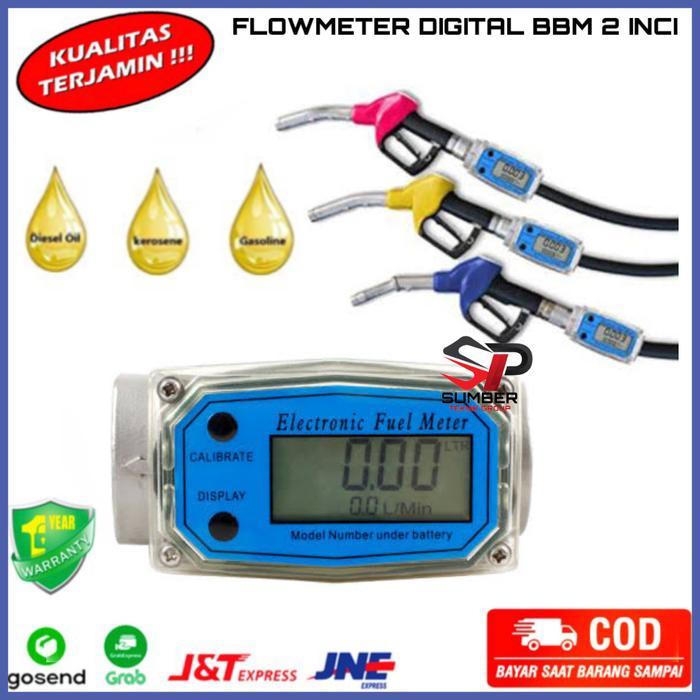 Flow meter solar Digital Flow meter Bbm Digital 2 inch Digital turbine
