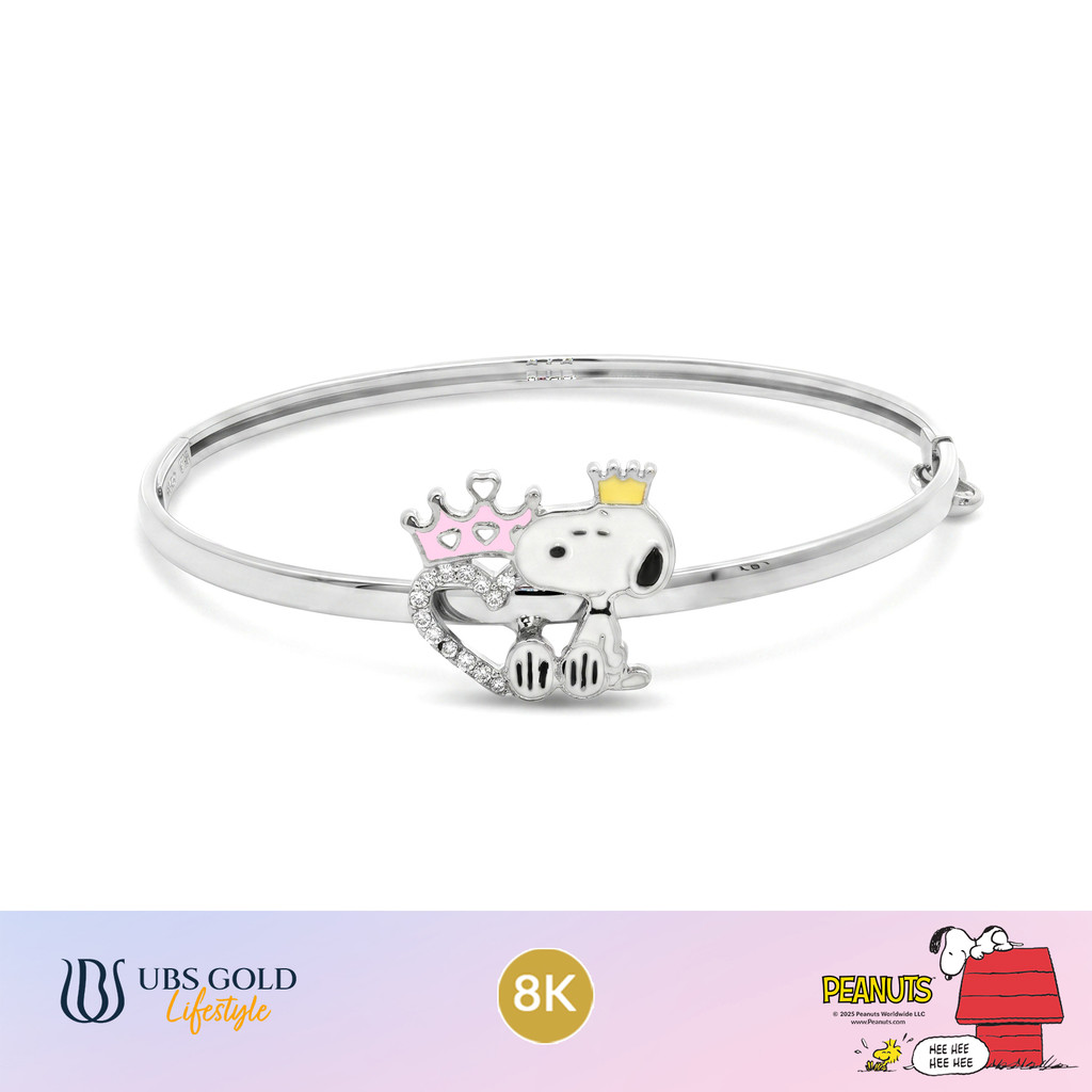 UBS Gold - Gelang Emas Bayi Peanuts Snoopy - 8K - V9g0009k