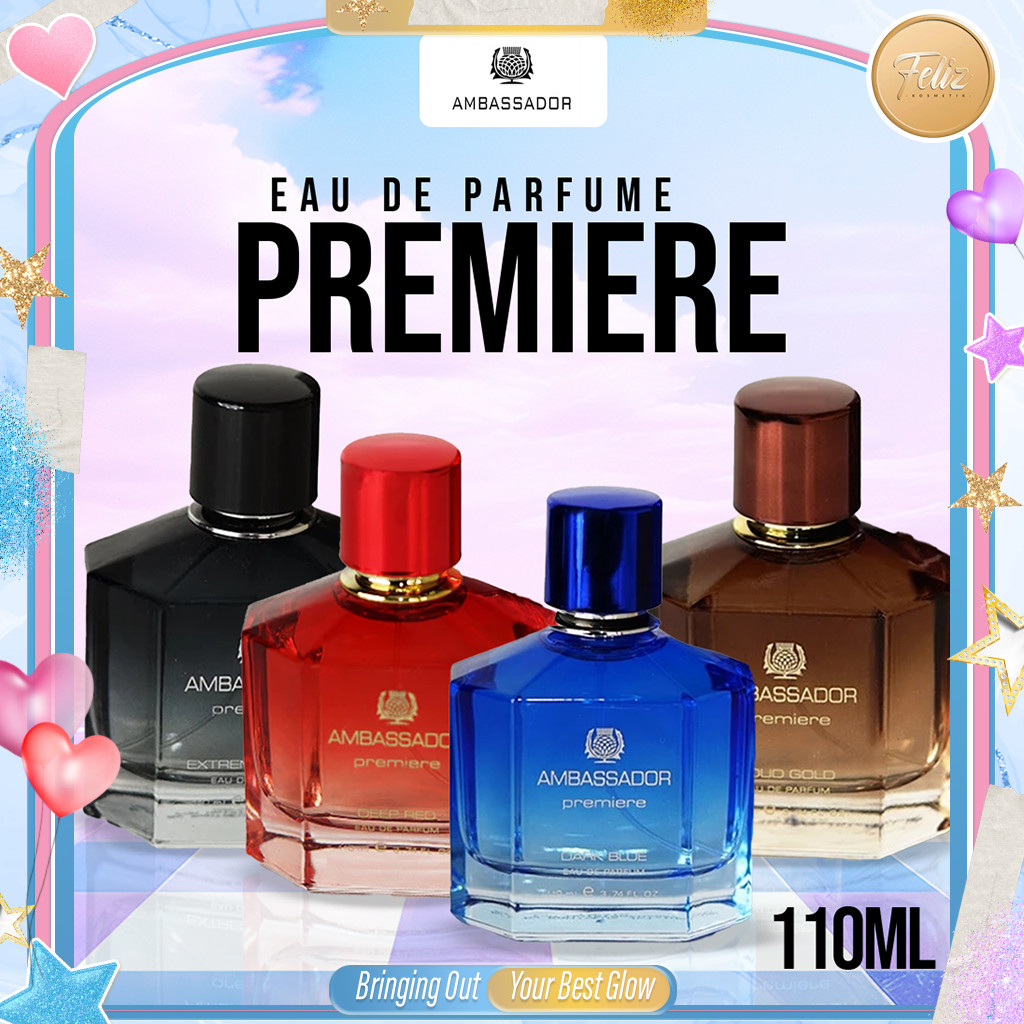 * FELIZ * AMBASSADOR Eau De Parfume Premiere 110ml