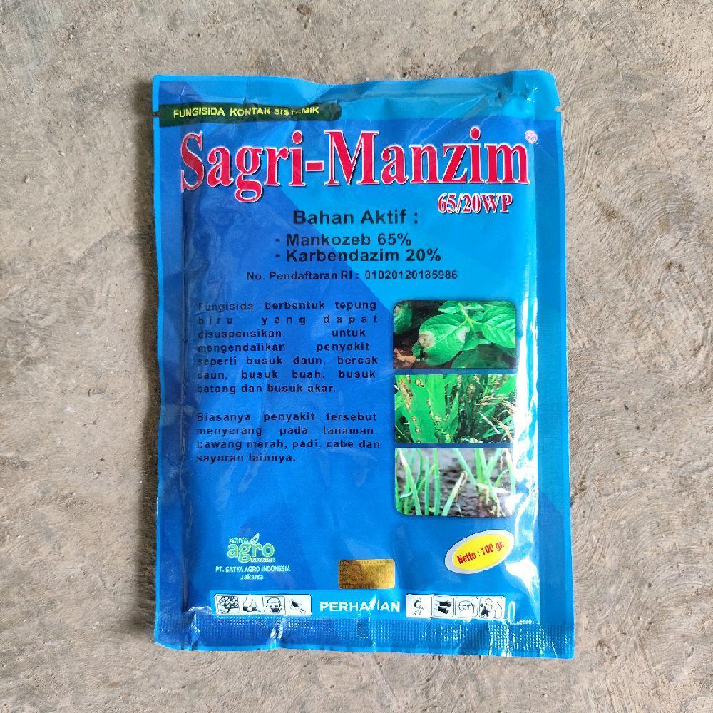 Sagri Manzim 100gr – Fungisida Mankozeb + Karbendazim
