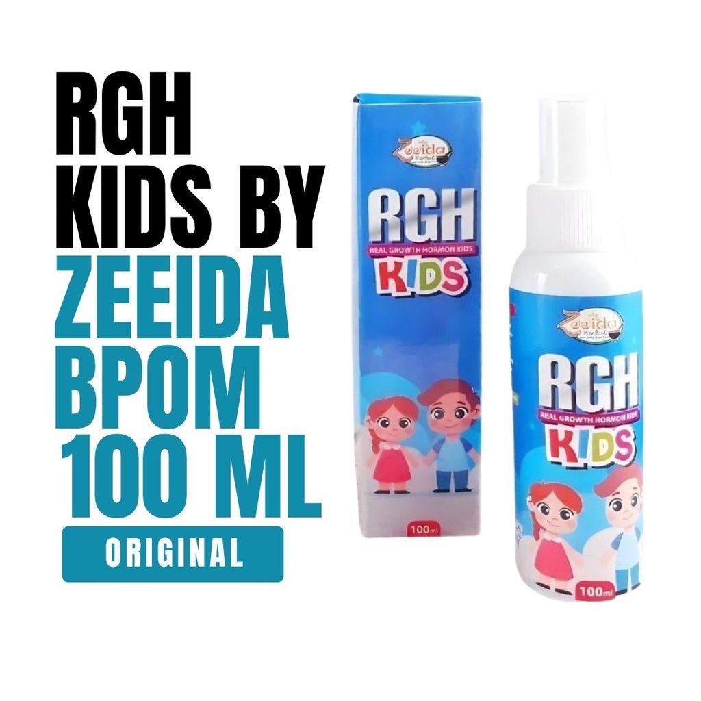 RGH kids zeeida herbal lambat bicara premium Real Growth hormon bapil anak batuk pilek