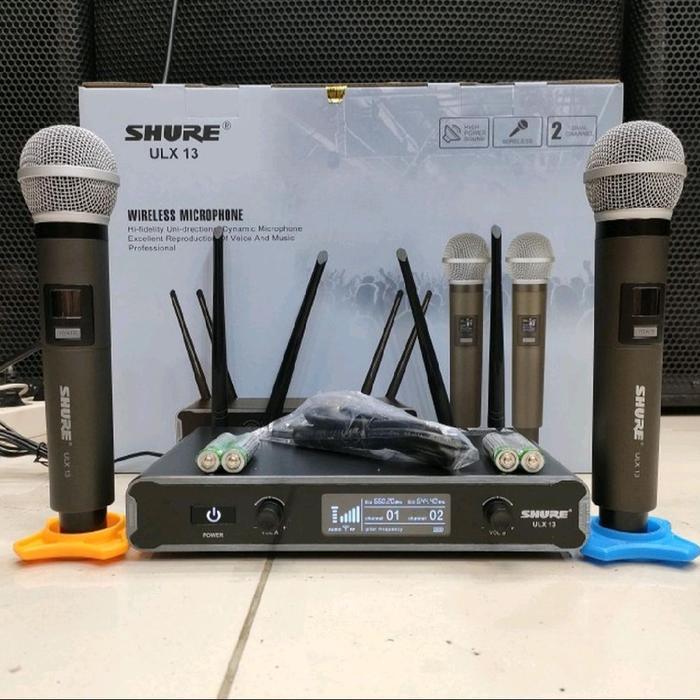 MIC SHURE ULX 13 cocok untuk pidato atau karaoke