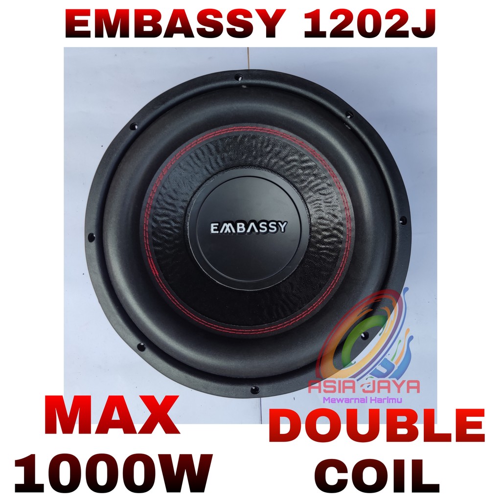 SUBWOOFER EMBASSY ES 1202J ES1202J