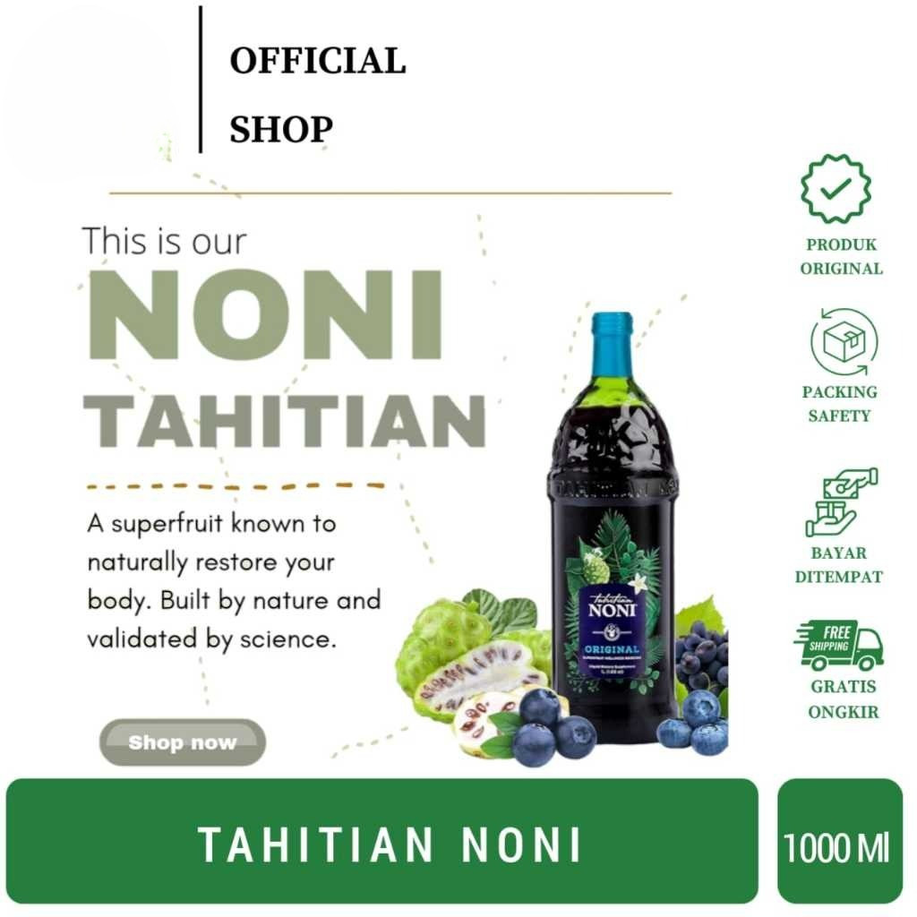 Tahitian Noni Original Official Herbal Juice Morinda Citrifolia Detox Tubuh Imun Kesehatan