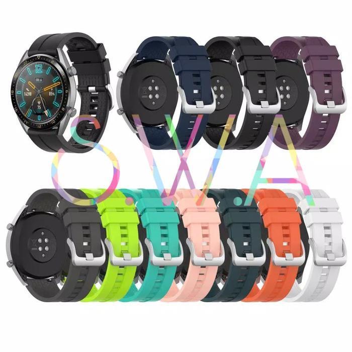 Huawei Watch GT 5 4 3 2 2e Pro 46mm Watch Band Strap Model Original Tali Jam Tangan - Hitam