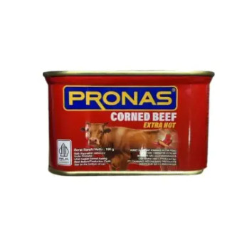 Pronas Kornet Daging Sapi 198gr - Kornet Sapi Kaleng Ukuran Kecil