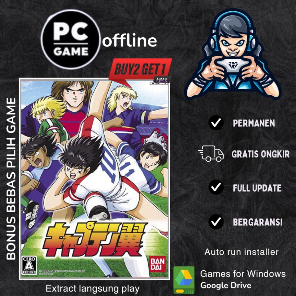 CAPTAIN TSUBASA - GAME PC - GAME LAPTOP - GAME OFFLINE