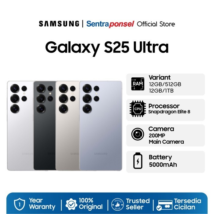 Samsung Galaxy S25 Ultra | Prosesor Snapdragon 8 Elite S Pen