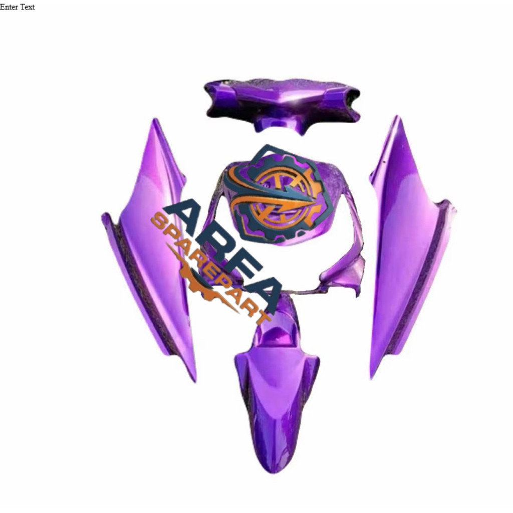 full body halus Honda beat karbu warna ungu candy