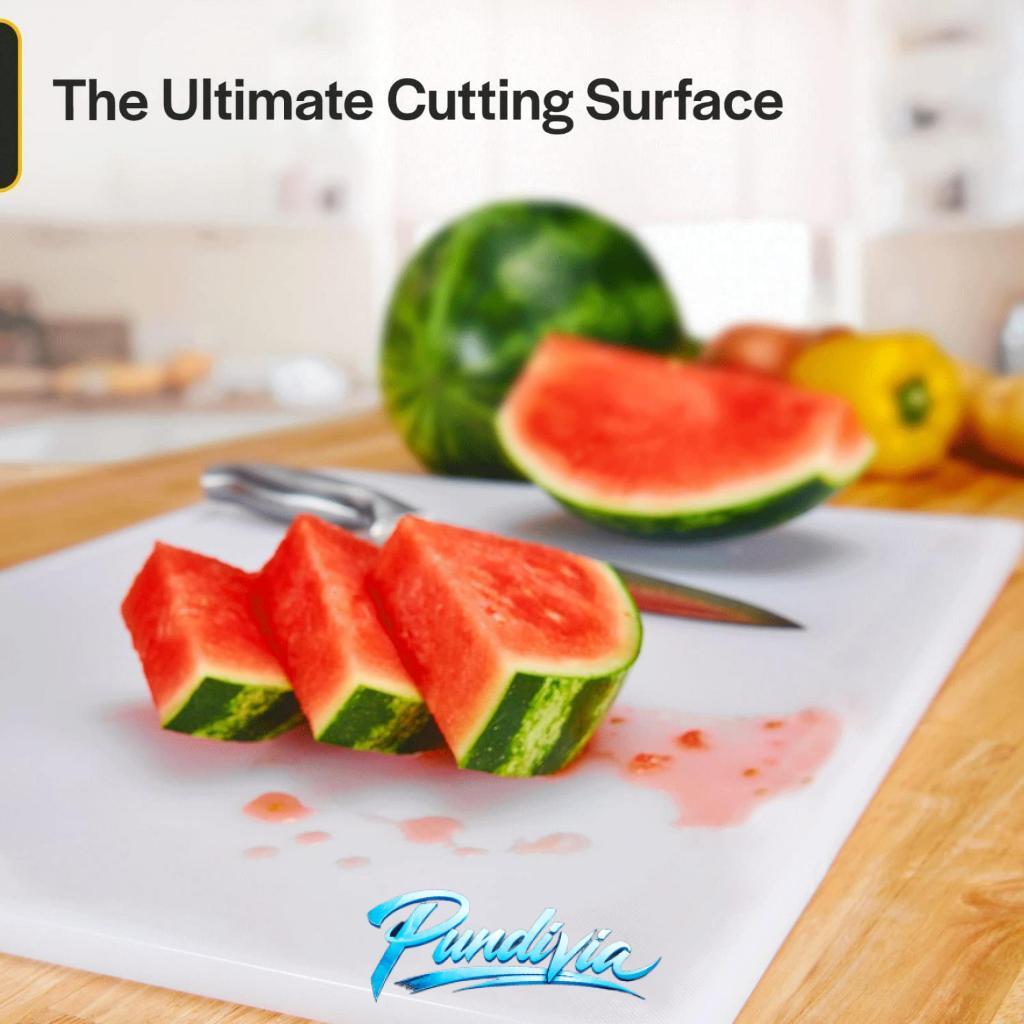 PUNDIVIA 50 * 35 * 2 Talenan Cutting Board Besar / Cutting Board Plastik Food Grade