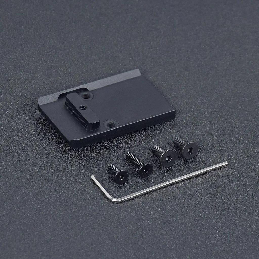 For Glock Plate Base Mount Fits RM VI SM Red Dot Sight for Tokyo Marui 17 18C 19 KWA KSC Rear Sight