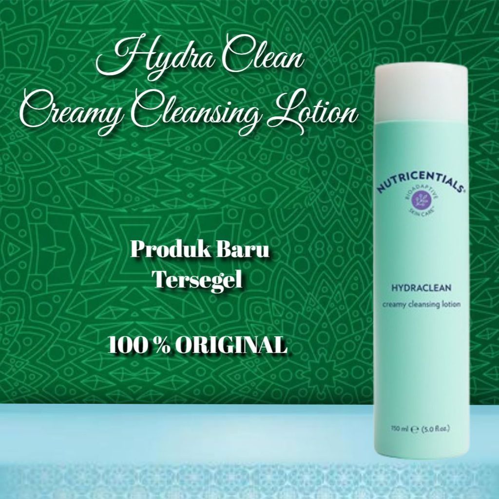 Pembersih Wajah Nu Skin Nutricential HydraClean Creamy Cleansing Lotion NUS Skin - 150 ml Creamy Cle