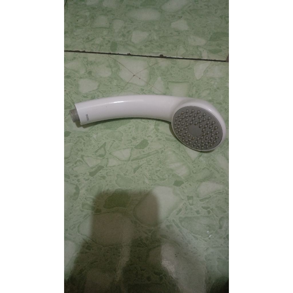 Kepala Shower Mandi TOTO - Hand Shower TOTO - Warna Putih - Bekas Originall