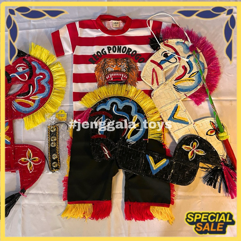 Baju Jaranan Full Set Anak Tk Baju Kuda Lumping Anak VIRAL 