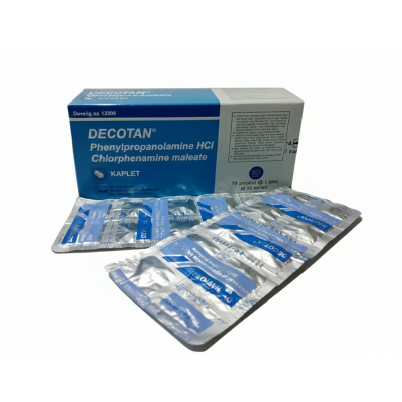 DECOTAN 1 AMPLOP @ 1 STRIP @ 10 KAPLET