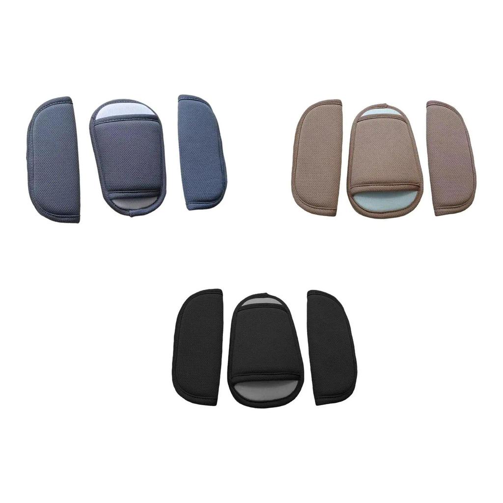 3x Baby Stroller Shoulder Cover Belt Pad Baby Stroller Seat Strap Cover for Pram Stroller Booster Se