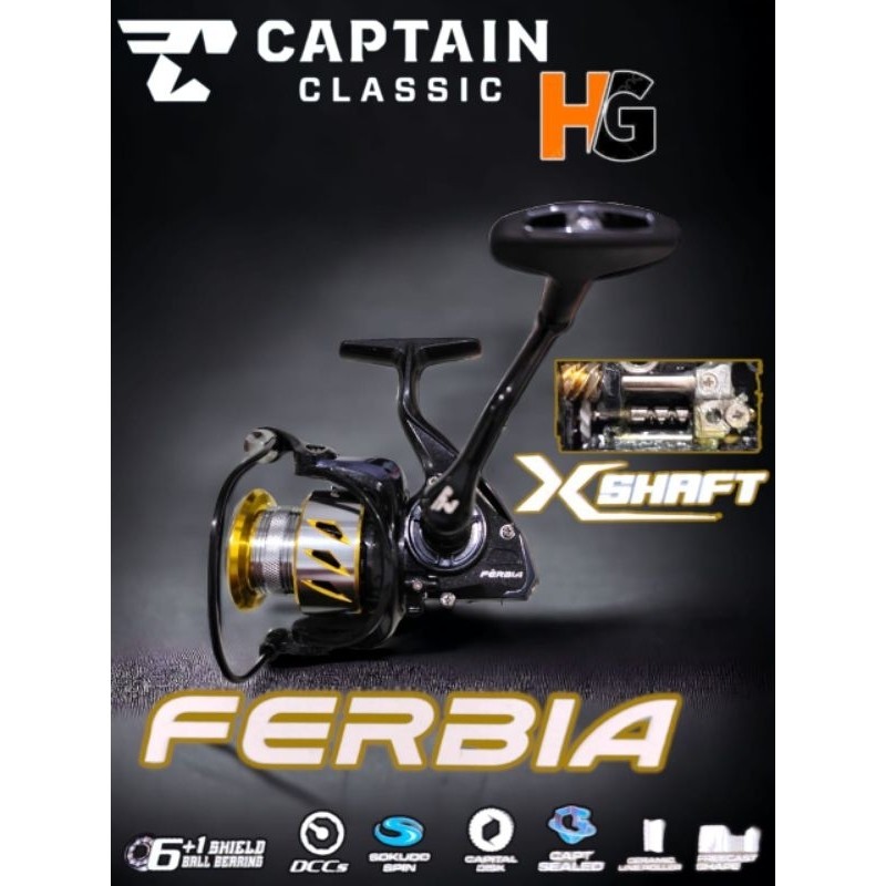 Reel pancing captain ferbia 2000/3000