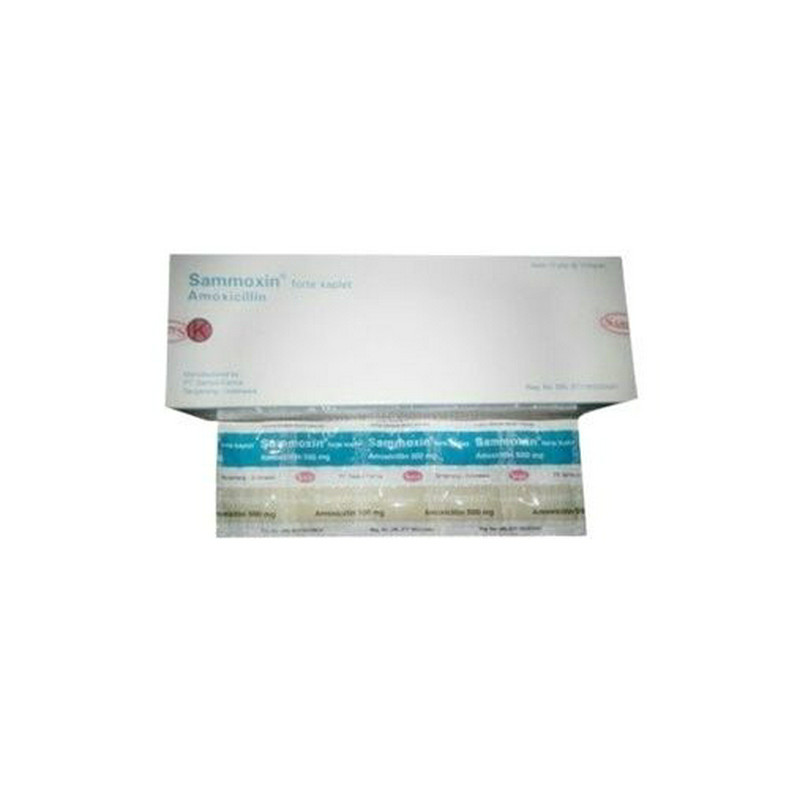 SAMMOXIN FORTE 500 MG 1 STRIP @ 10 KAPLET