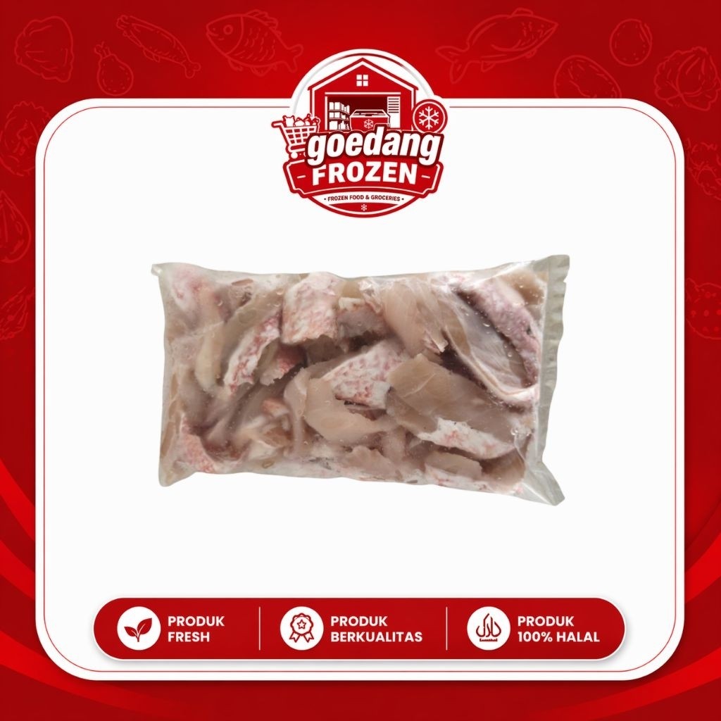 Tetelan Ikan Kakap 500gr