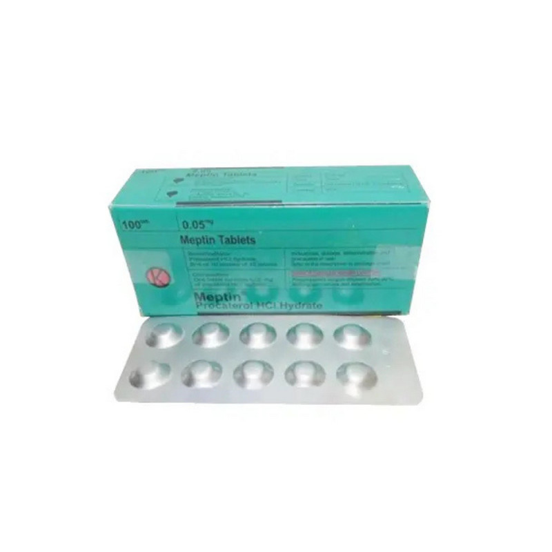 MEPTIN 50 MCG 1 BLISTER @ 10 TABLET