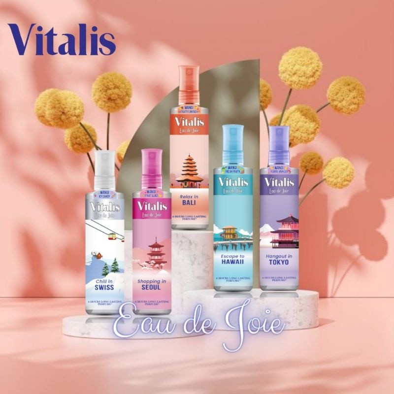 VITALIS EAU DE JOIE PARFUM 100 ML SEOUL | Parfum wanita hijab